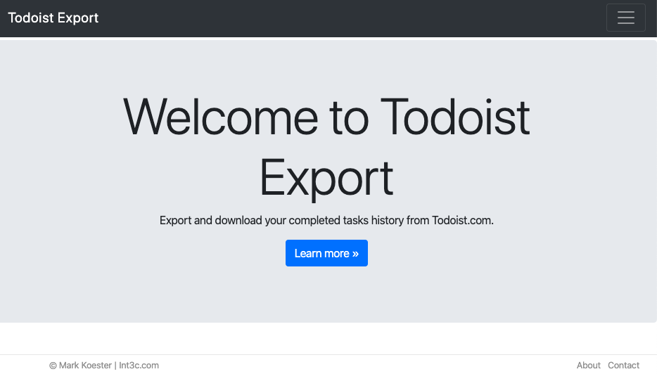 todoist export tasks